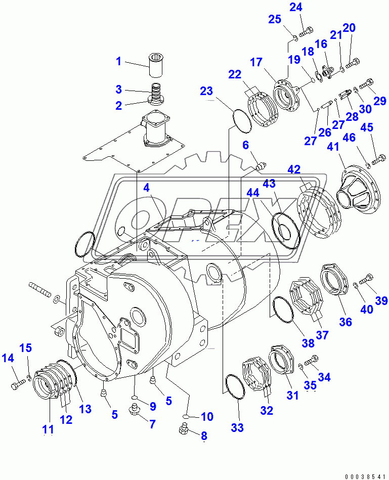  TOWING WINCH CASE (1/2)