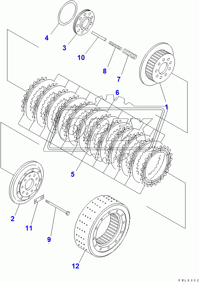  STEERING CLUTCH