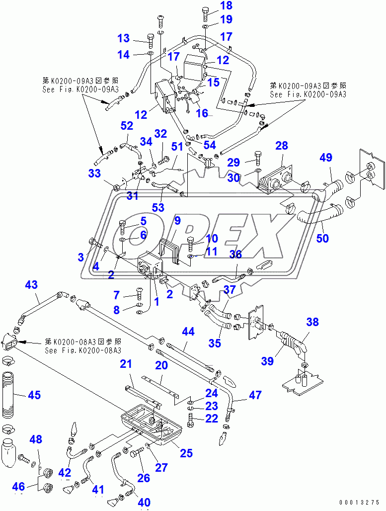  CAB (HEATER RELATED PARTS)(14520-)