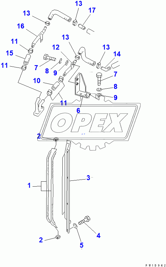  CAB (HEATER PIPING) (WITH SAFETY DEVICE)(14404-)