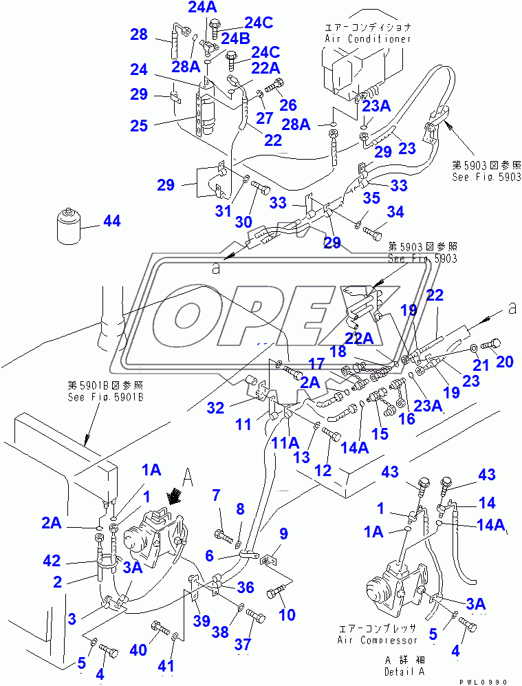  COOLING PIPING (FOR AIR CONDITIONER) (36392-)