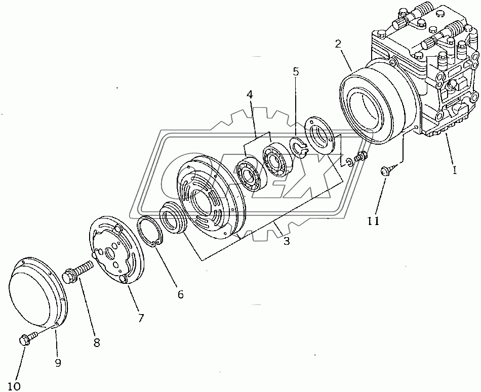  AIR CONPRESSOR (35001-36391)