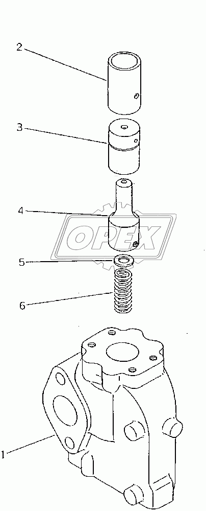  BLADE LIFT CYLINDER (2/2) (35001-)