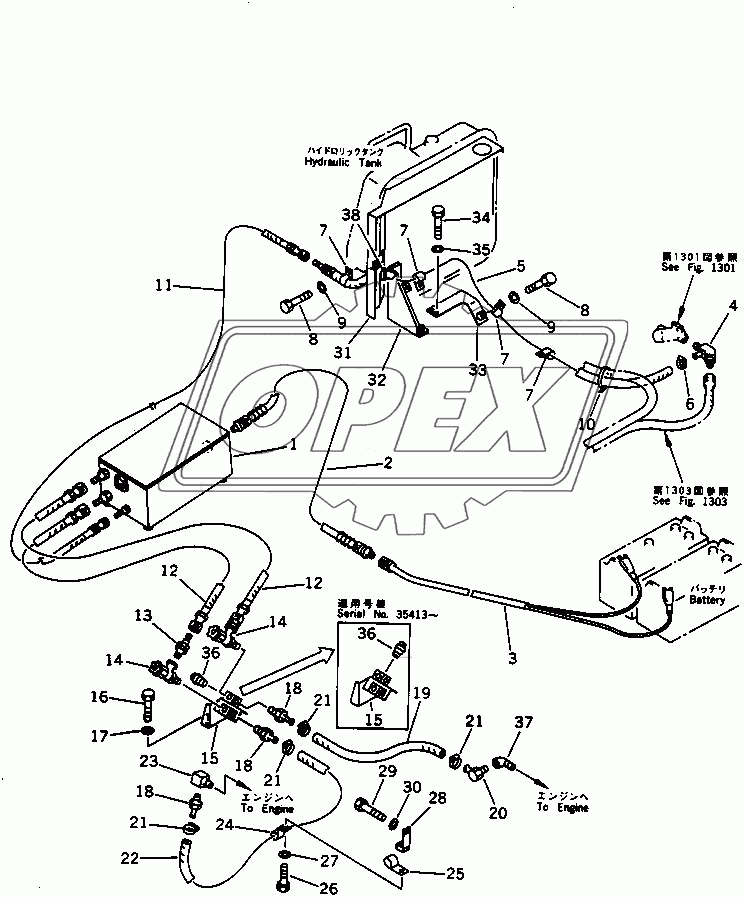  PRE-HEATER PIPING (35001-)