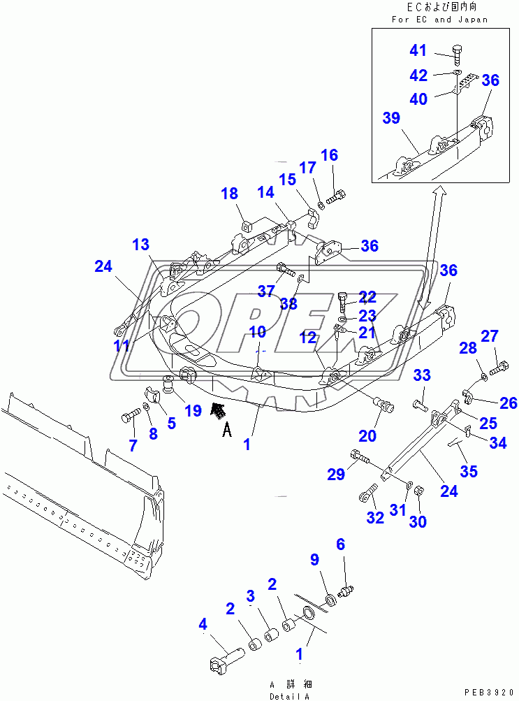  MECHANICAL ANGLE POWER TILT FRAME (35001-)