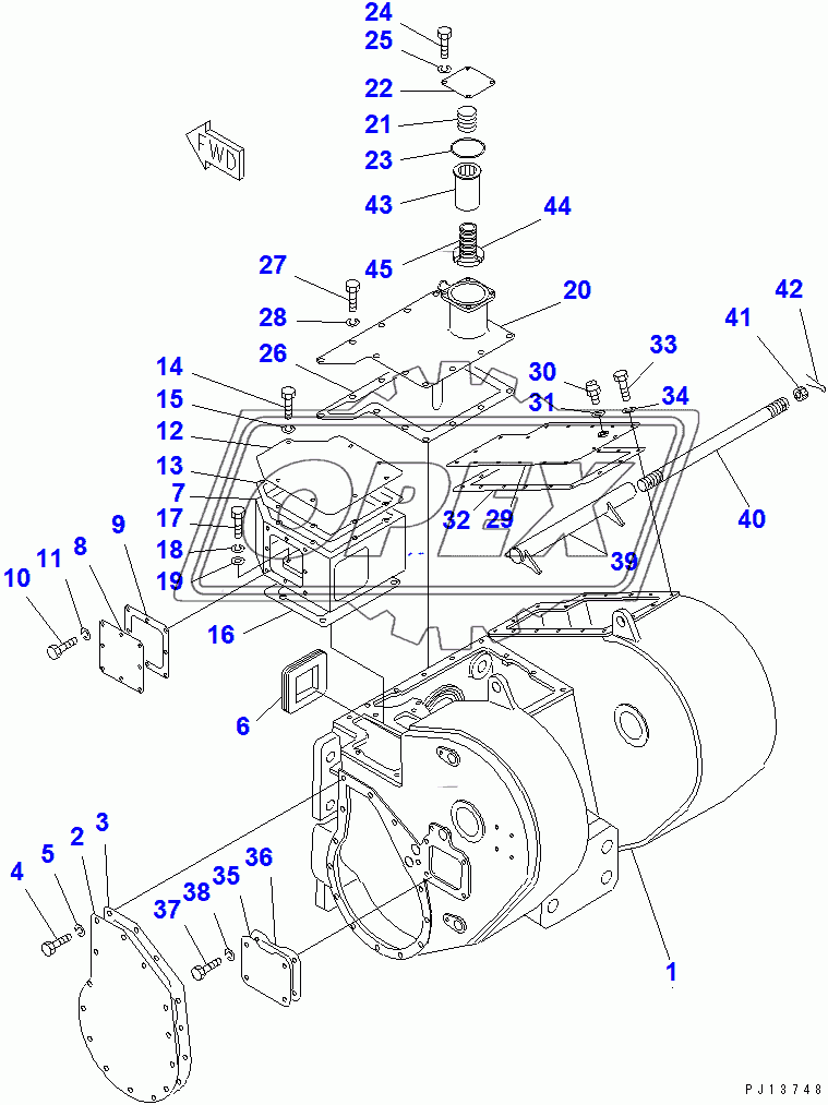  TOWING WINCH CASE (2/2) (35001-)