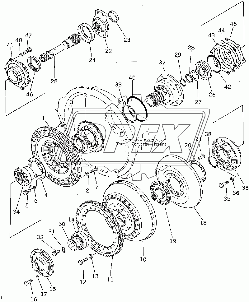  TORQUE CONVERTER (2/2) (35001-)