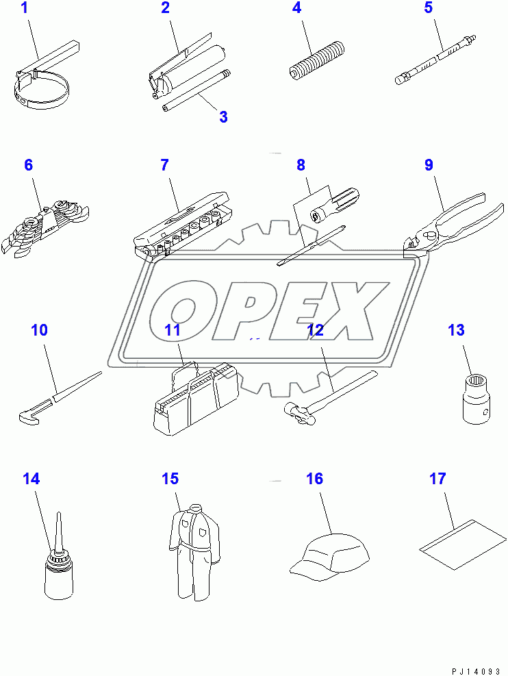  TOOL (COLD TERRAIN SPEC.) (35001-)