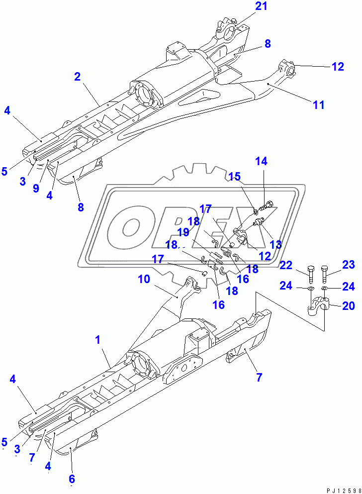  TRACK FRAME (35001-)