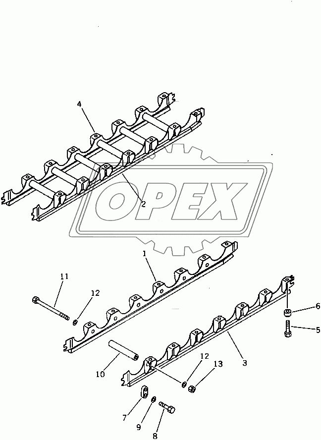  TRACK ROLLER GUARD (35001-)