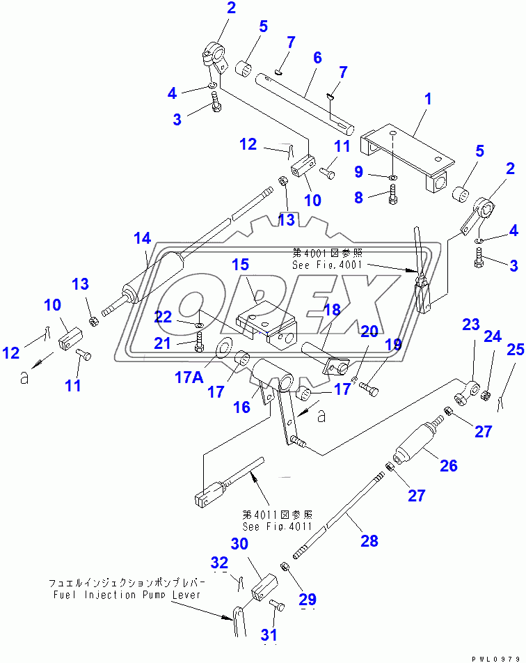  FUEL CONTROL LINKAGE (35001-)