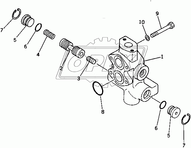  MAIN RELIEF VALVE (35001-)