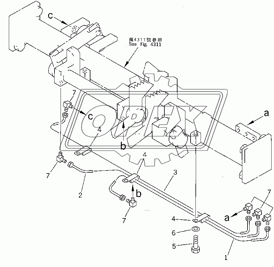  CONCENTRATED PIPING (35001-)