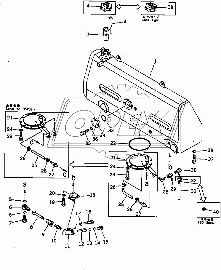  FUEL TANK (35001-)