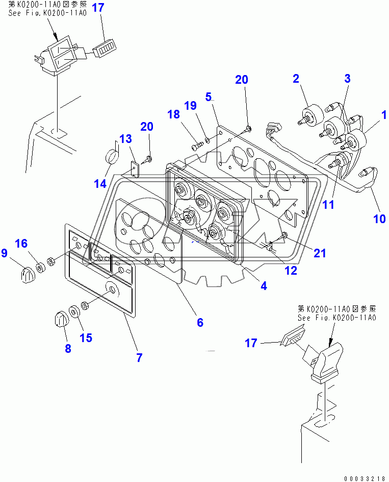  CONTROL PANEL (FOR HEATER) 1