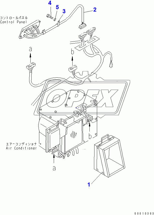  AIR CONDITIONER DUCT AND CABLE