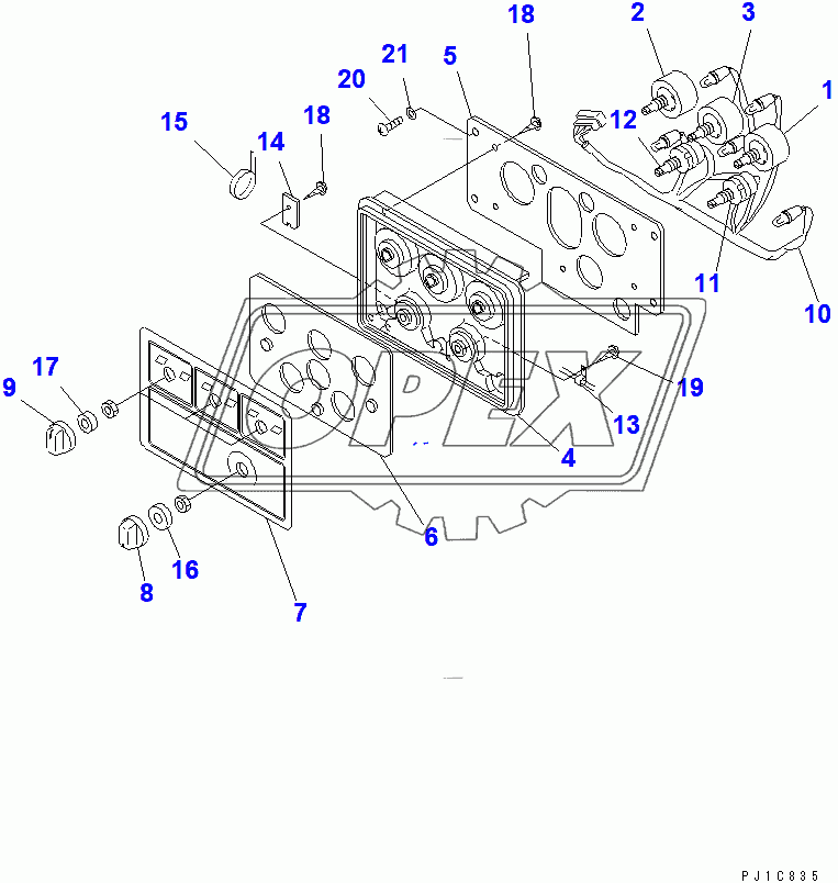  CONTROL PANEL (FOR AIR CONDITIONER) 2