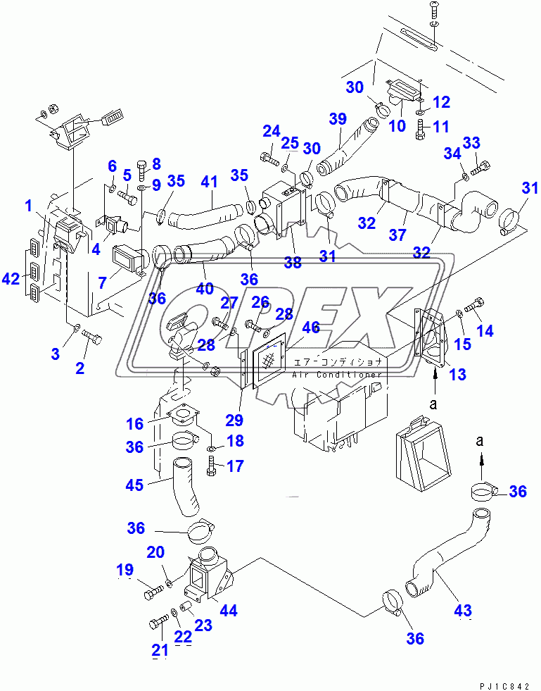  AIR CONDITIONER DUCT