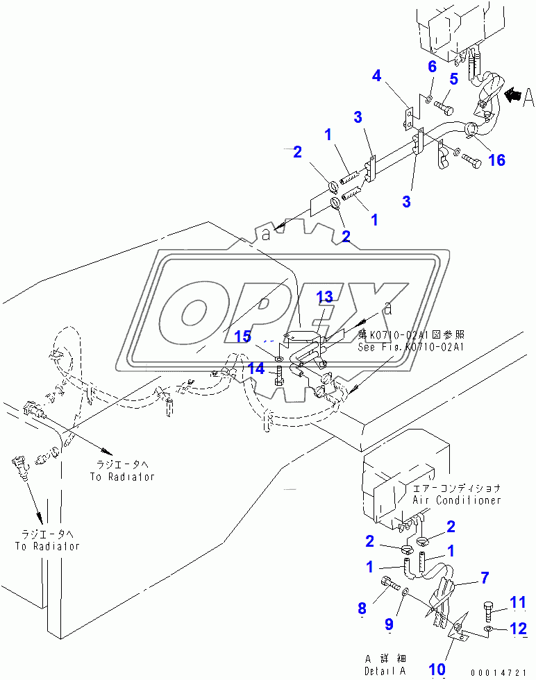  AIR CON HEATER PIPING