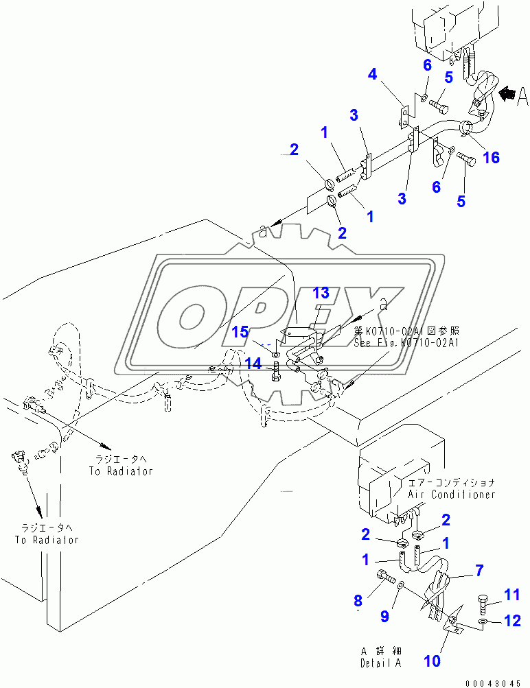  AIR CONDITIONER HEATER PIPING