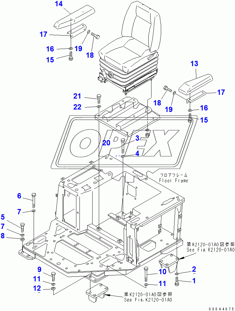  FLOOR INSTALLATION (37822-)