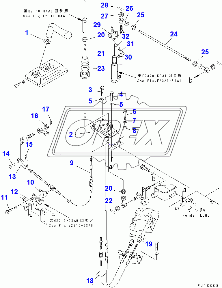  TRANSMISSION CONTROL LINKAGE (37423-)