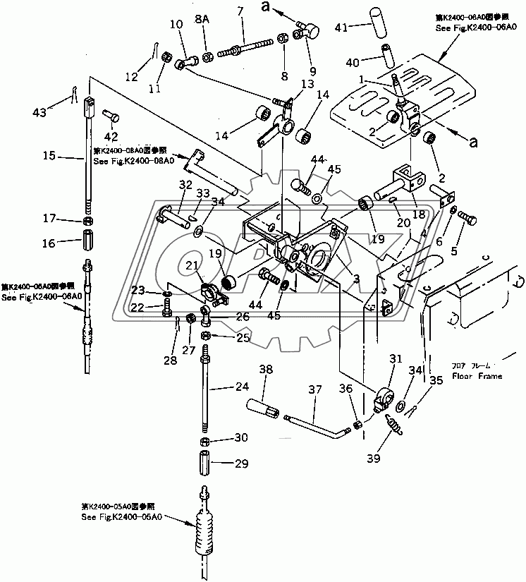  TRANSMISSION CONTROL LEVER 2