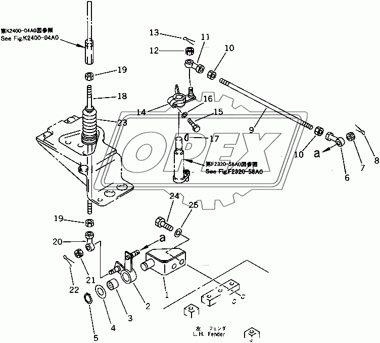  TRANSMISSION CONTROL LINKAGE (1/3)