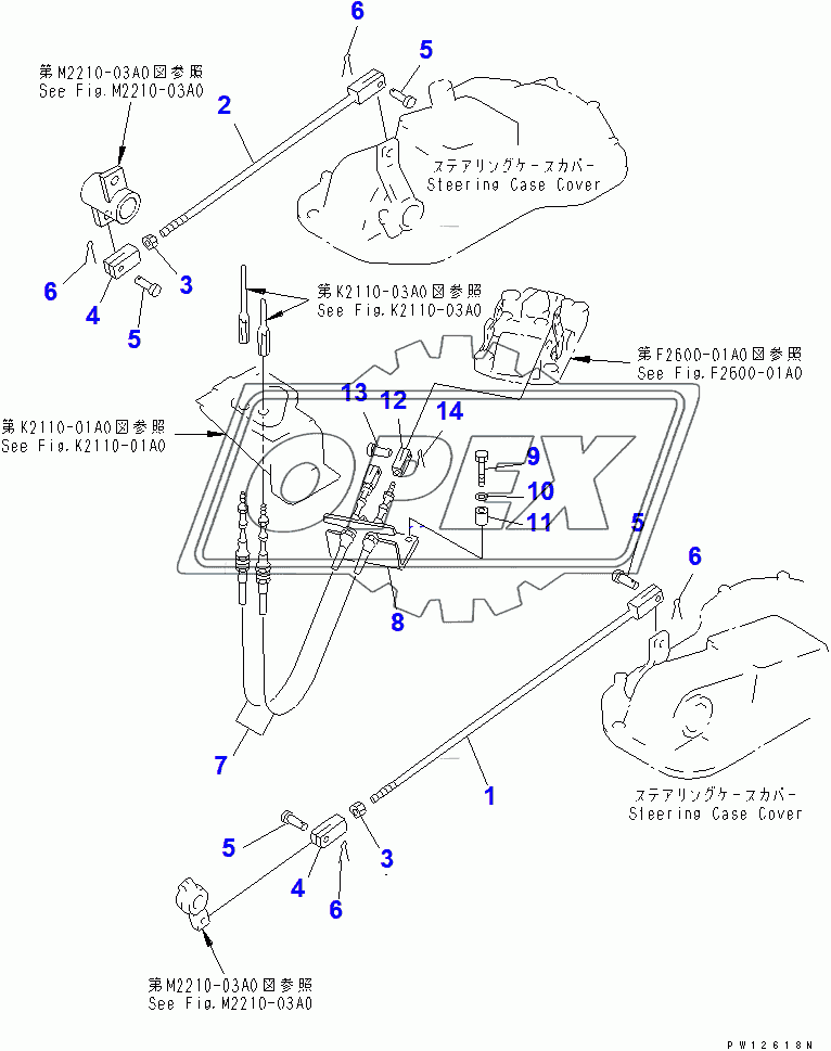  STEERING AND BRAKE LINKAGE (2/2)