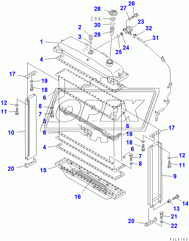  RADIATOR GUARD (RADIATOR)