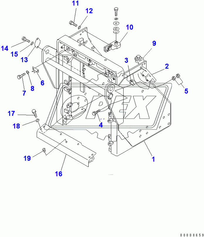  RADIATOR GUARD (TRIMMING)(37673-37830)