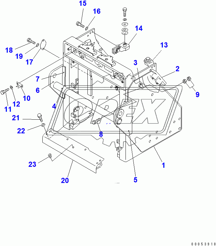  RADIATOR GUARD (TRIMMING) (FOR REINFORCED TYPE)(37831-)