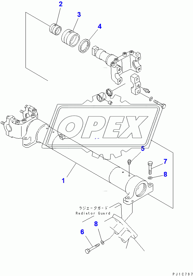  CYLINDER STAY 1