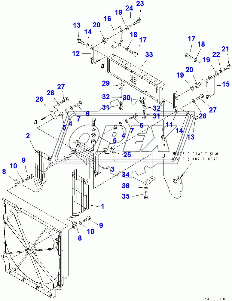  FAN NET AND CONDENSER(36354-)