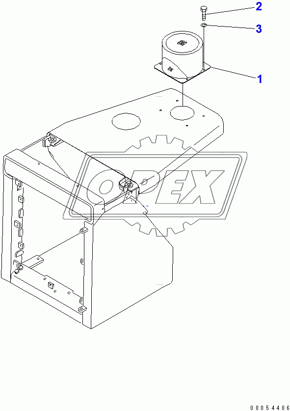  PRECLEANER COVER (WOODY TERRAIN SPEC.)(37647-)