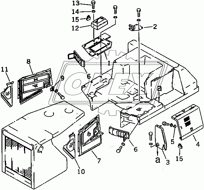  FLOOR PLATE (EUROPEAN SPEC.)