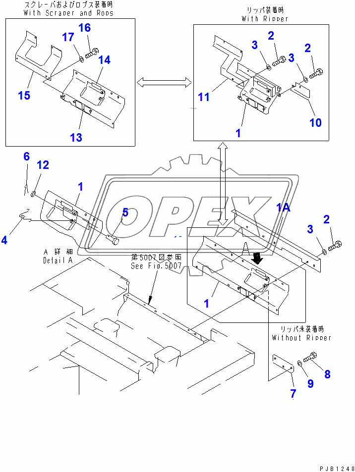  REAR COVER (TRIMMING)(36534-37821)