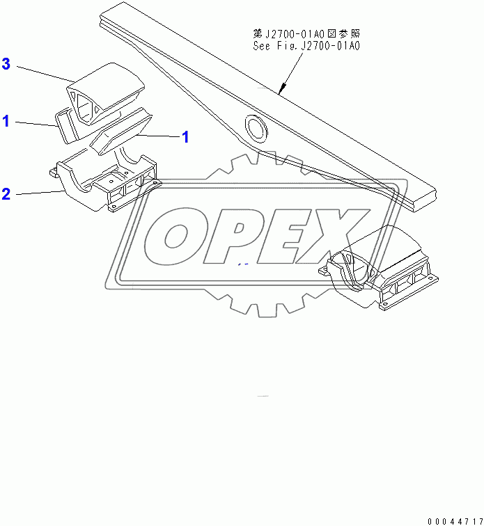  SUSPENSION (R.H.) (EQUALIZER BAR)(37822-)