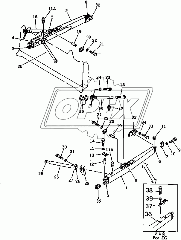  TRIMMING FRAME (35 DEGREE PITCH)