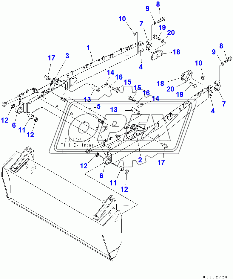  TRIMMING FRAME (35 DEGREE PITCH)(37673-)