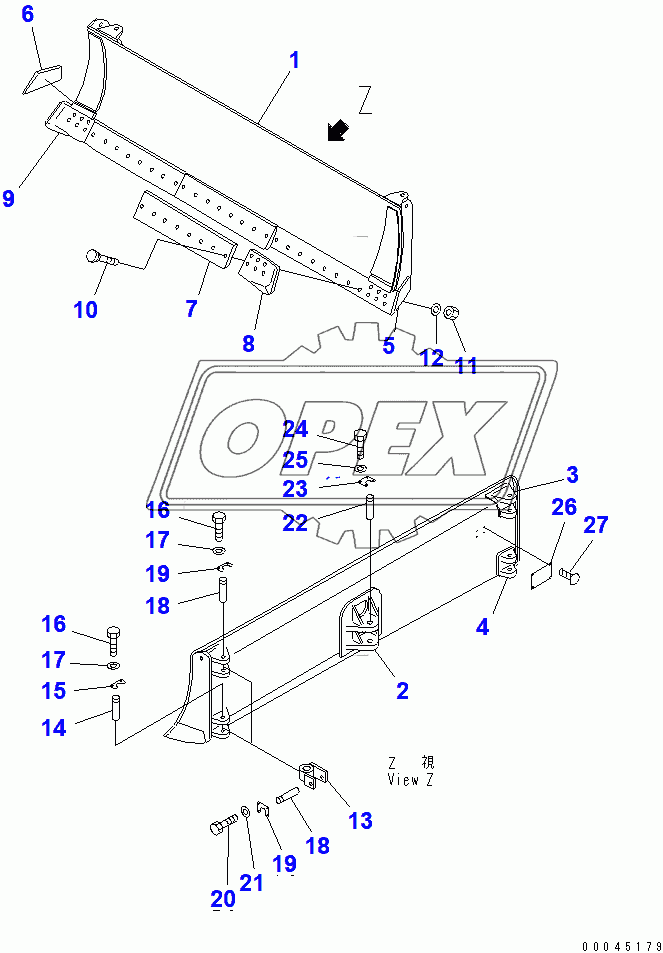  ANGLE BLADE (37822-)