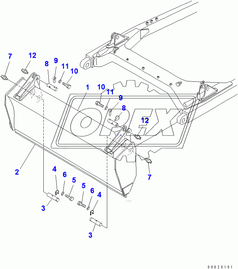  TRIMMING BLADE (36738-)