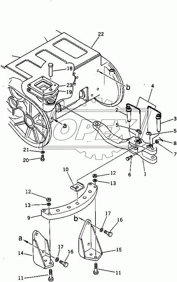  SWING DRAWBAR