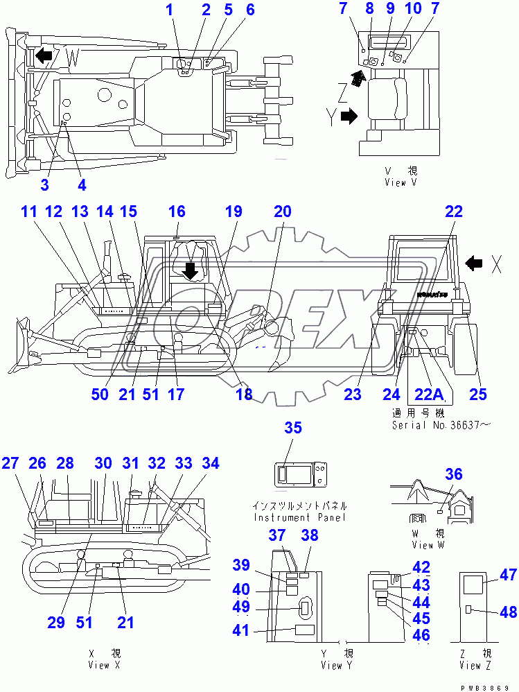  MARKS AND PLATES (SPANISH) (D85A)(36534-37306)