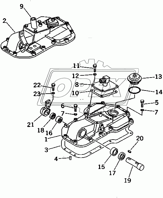  STEERING CASE COVER (36534-37821)
