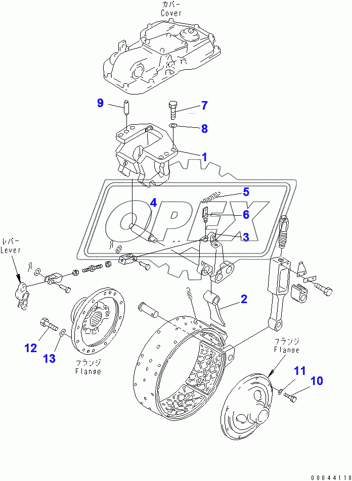  BRAKE LINKAGE (R.H.) (37822-)