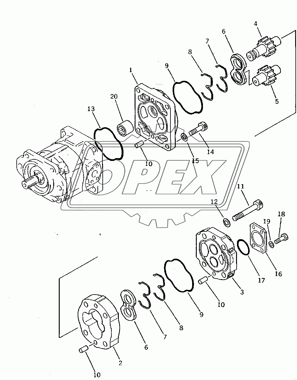  WORK EQUIPMENT PUMP (2/2)