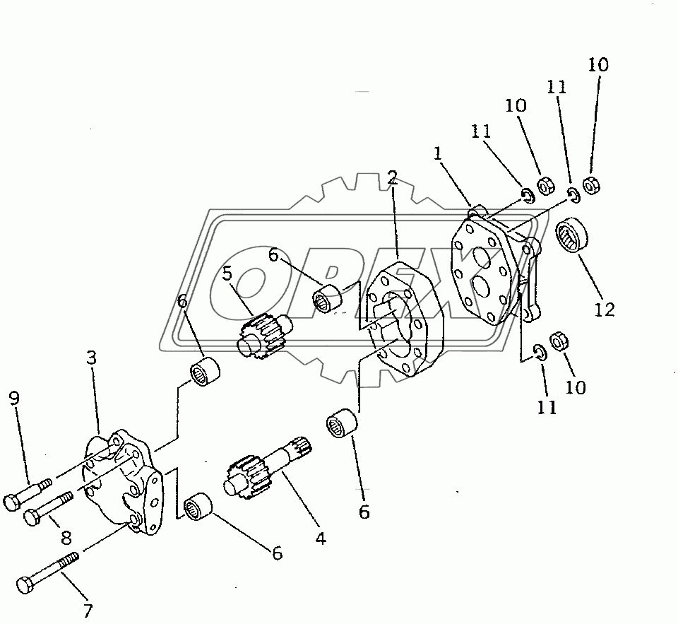  HYDRAULIC PUMP (FOR TOWING WINCH)