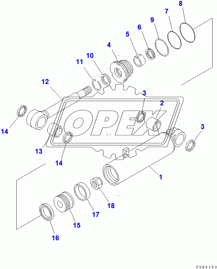  BLADE TRIMMING CYLINDER(36738-)