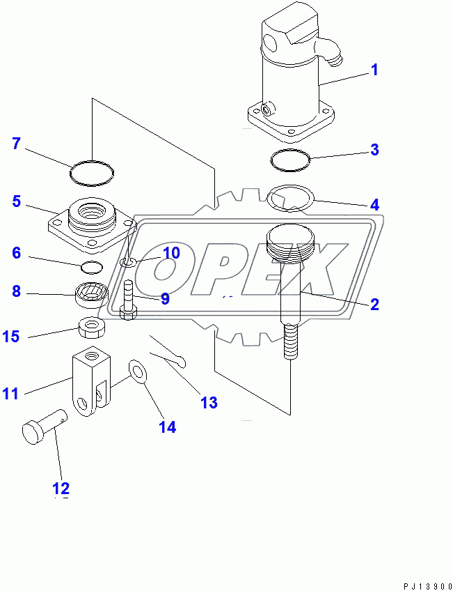  BRAKE CYLINDER (FOR TOWING WINCH)